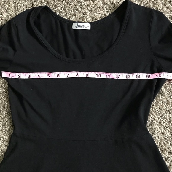 Herou Black Casual Dress - Picture 3 of 5